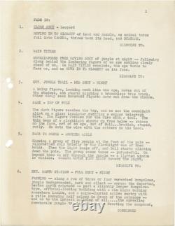 Edgar Rice Burroughs TARZAN'S GREATEST ADVENTURE Original screenplay #166267