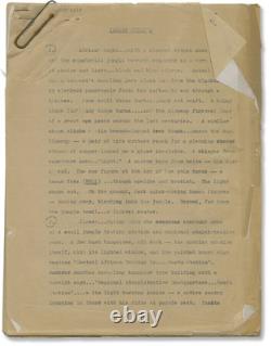 Edgar Rice Burroughs TARZAN'S GREATEST ADVENTURE Original screenplay #166267