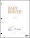 Edgar Wright Signed Autograph Baby Driver Movie Script Screenplay Beckett Coa