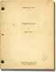 Edward Bernds Return Of The Fly Original Screenplay For The 1959 Film #145643