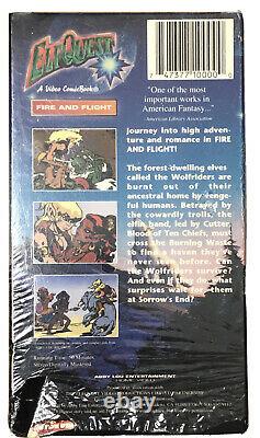 Elfquest VHS SUPER RARE Fire And Flight Video Comic Book Movie 1992 ORIGINAL