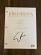 Elijah Wood'lord Of The Rings' Signed Full Movie Script'frodo' Beckett
