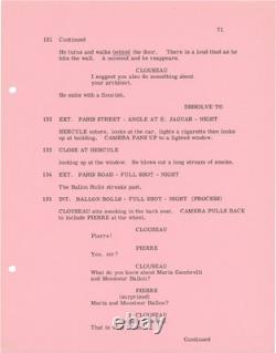 Elke Sommer Peter Sellers SHOT IN THE DARK Original screenplay for the #167069