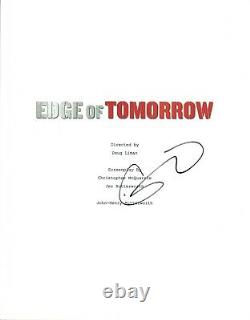 Emily Blunt Signed Autographed EDGE OF TOMORROW Full Movie Script COA VD