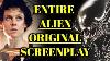Entire Alien The Original Screenplay Comic Book Explored The Script And Xenomorph Without Hr Giger