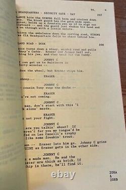 Eraser Movie Screenplay Script Original Arnold Schwarzenegger