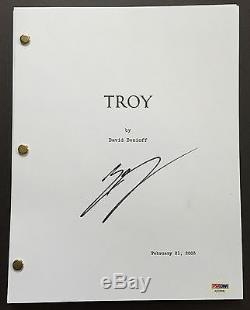 Eric Bana Signed Troy Movie Script Full 158 Pages Psa Dna Coa Autograph