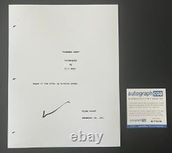 Eric Roth Signed Forrest Gump Full Movie Script & Autograph Coa Acoa