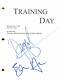 Ethan Hawke & Denzel Washington Signed Autograph Training Day Movie Script
