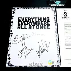 Everything Everywhere All At Once Signed Movie Script By 3 Cast Beckett Bas Coa