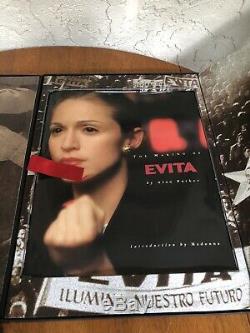 Evita Film Press Package Book CD 18 Slides 10 Stills Madonna Antonio Banderas