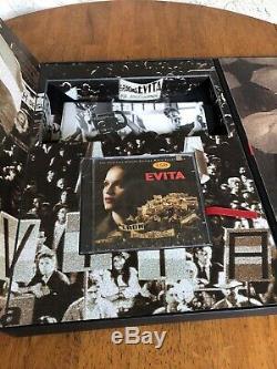 Evita Film Press Package Book CD 18 Slides 10 Stills Madonna Antonio Banderas