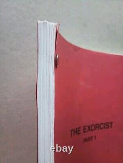 Exorcist Movie Script (1998) William Peter Blatty Script for Unmade Mini-Series