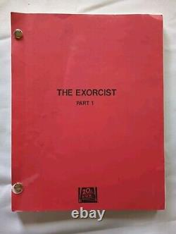Exorcist Movie Script (1998) William Peter Blatty Script for Unmade Mini-Series