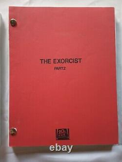 Exorcist Movie Script (1998) William Peter Blatty Script for Unmade Mini-Series