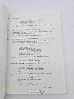 FACE/OFF / Mike Werb 1996 Movie Script Screenplay, John Travolta & Nicolas Cage