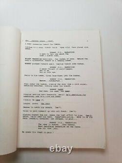 FALLEN / Nicholas Kazan 1996 Screenplay, supernatural detective thriller film