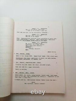 FALLEN / Nicholas Kazan 1996 Screenplay, supernatural detective thriller film