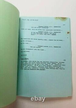 FALLEN / Nicholas Kazan 1996 Screenplay, supernatural detective thriller film