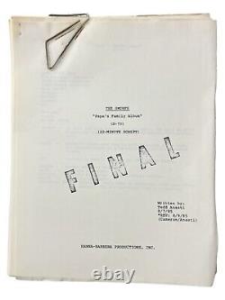 FINAL MOVIE SCRIPT The Smurfs HANNA-BARBERA PRODUCTIONS Script, 1985, 75 Pages