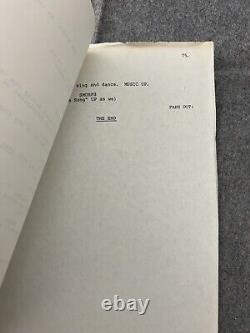 FINAL MOVIE SCRIPT The Smurfs HANNA-BARBERA PRODUCTIONS Script, 1985, 75 Pages