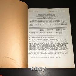 FINANCIAL OFFERING (Morning Glories) 1979 Unmade Film Partnership Offering +COA