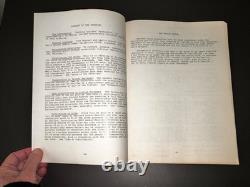FINANCIAL OFFERING (Morning Glories) 1979 Unmade Film Partnership Offering +COA