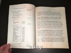 FINANCIAL OFFERING (Morning Glories) 1979 Unmade Film Partnership Offering +COA