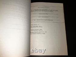 FINANCIAL OFFERING (Morning Glories) 1979 Unmade Film Partnership Offering +COA