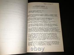 FINANCIAL OFFERING (Morning Glories) 1979 Unmade Film Partnership Offering +COA