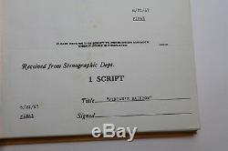 FINIAN'S RAINBOW / E. Y. Harburg 1967 Movie Script Musical, Francis Ford Coppola