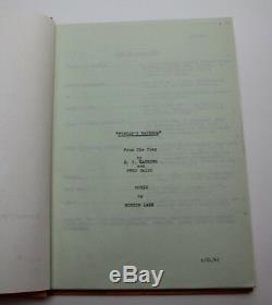 FINIAN'S RAINBOW / E. Y. Harburg 1967 Movie Script Musical, Francis Ford Coppola