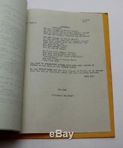 FINIAN'S RAINBOW / E. Y. Harburg 1967 Movie Script Musical, Francis Ford Coppola