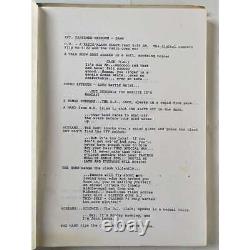 FISHER KING Original Movie Script 9x12 in. 1991 Terry Gilliam, Jeff Bridg