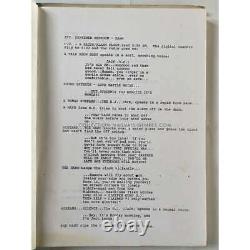 FISHER KING Original Movie Script 9x12 in. 1991 Terry Gilliam, Jeff Bridg