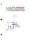 Fisher Stevens Signed Autograph Hackers Full Movie Script With Angelina Jolie