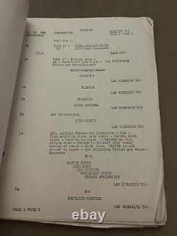 FLIPPER 1963 Original Movie Continuity Script Studio Copy Screenplay MGM