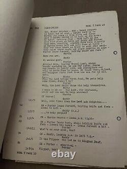 FLIPPER 1963 Original Movie Continuity Script Studio Copy Screenplay MGM