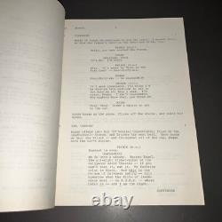 FM (1977) Movie Script Rock Radio Comedy Universal Pictures Original COA