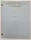 Forever / Floyd Mutrux 1977 Unproduced Screenplay Movie Script