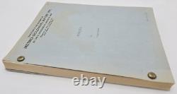 FOREVER / Floyd Mutrux 1977 Unproduced Screenplay Movie Script