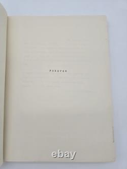 FOREVER / Floyd Mutrux 1977 Unproduced Screenplay Movie Script