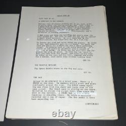 FRANCES 1980 Original Movie Script Hand-Typed DREAM GONE BY Early Title Draft
