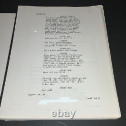 FRANCES 1980 Original Movie Script Hand-Typed DREAM GONE BY Early Title Draft