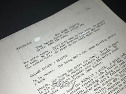 FRANCES 1980 Original Movie Script Hand-Typed DREAM GONE BY Early Title Draft
