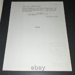 FRANCES 1980 Original Movie Script Hand-Typed DREAM GONE BY Early Title Draft