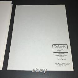 FRANCES 1980 Original Movie Script Hand-Typed DREAM GONE BY Early Title Draft