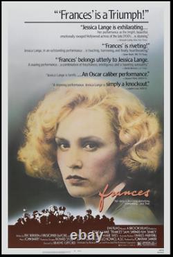 FRANCES 1980 Original Movie Script Hand-Typed DREAM GONE BY Early Title Draft