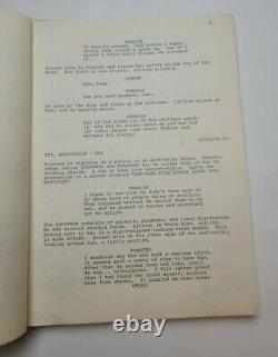 FRANCES / 1981 Screenplay Office Copy, blacklisted Frances Farmer biography film