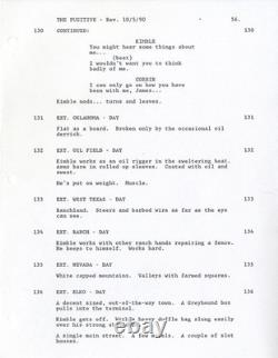 FUGITIVE, THE (Sep 17, 1990) Film script for classic 1990s action thriller